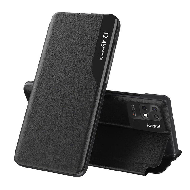 Case for Xiaomi Redmi 10C, Techsuit, eFold, Black