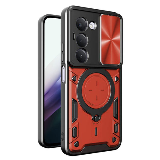 Case for Xiaomi Redmi 15 5G / 15 4G, Techsuit, CamGuard Pro, Red