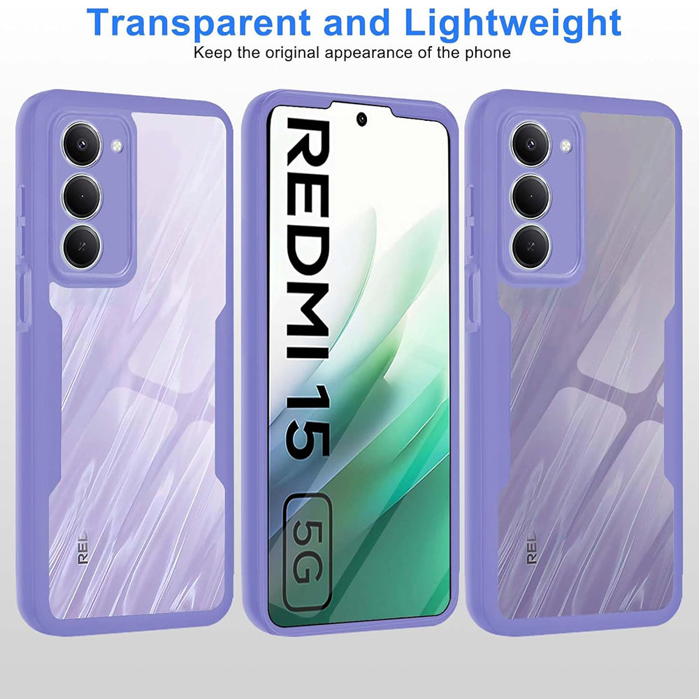 Case for Xiaomi Redmi 15 5G / 15 4G, Techsuit, ColorVerse 360, Pink