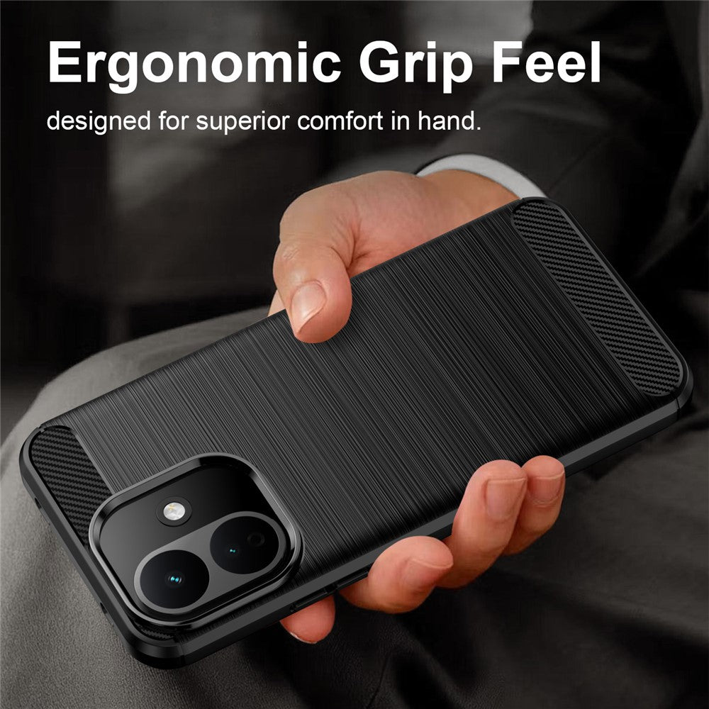 Case for Xiaomi Redmi 17C 5G, Techsuit, Carbon, Blue
