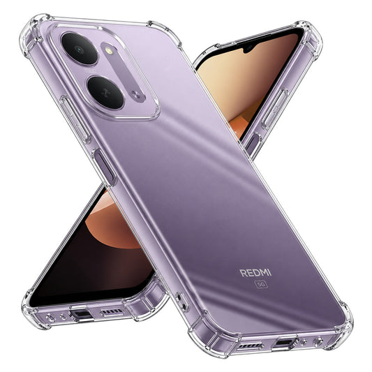 Case for Xiaomi Redmi 17C 5G, Techsuit, Shockproof Clear, Transparent