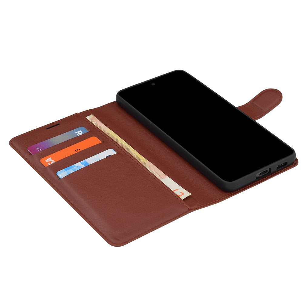 Case for Xiaomi Redmi A7 Pro 4G, Techsuit, Leather Folio, Brown
