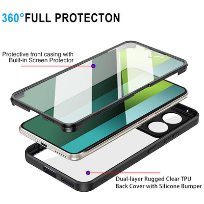 Case for Xiaomi Redmi Note 13 5G, Techsuit, ColorVerse 360, Purple