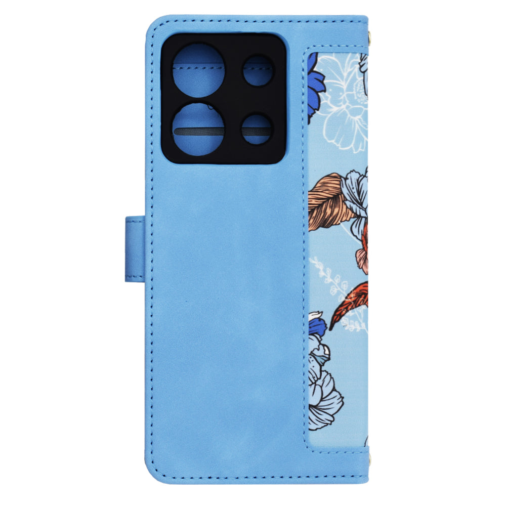 Case for Xiaomi Redmi Note 13 5G, Techsuit, FlipCraft, Blue
