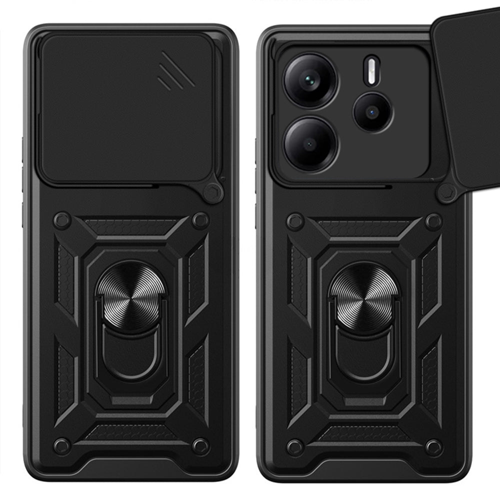 Case for Xiaomi Redmi Note 14 4G (Regional), Techsuit, CamShield, Pink