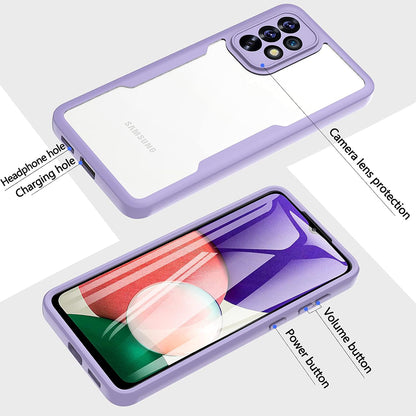 Case for Xiaomi Redmi Note 14 4G (Standard), Techsuit, ColorVerse 360, Purple
