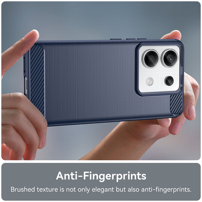Case for Xiaomi Redmi Note 14 5G, Techsuit, Carbon, Black