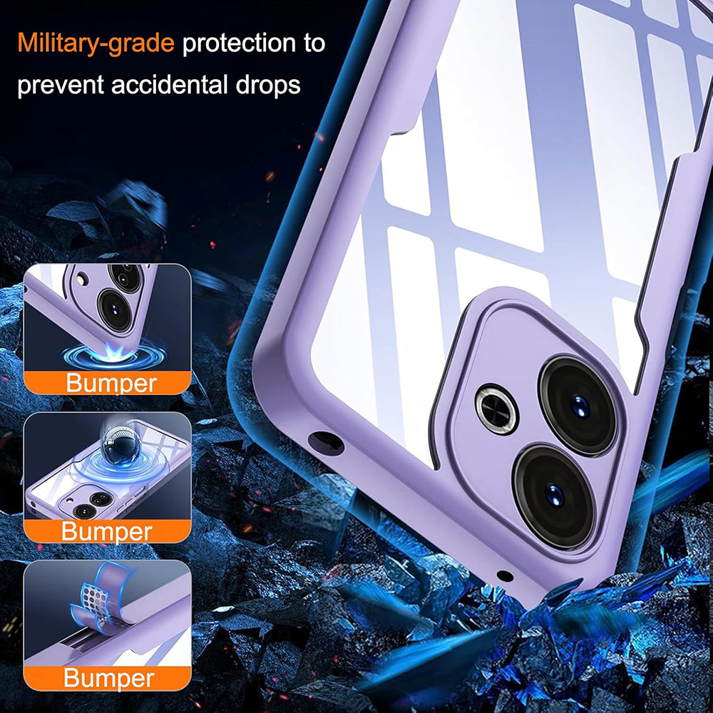 Case for Xiaomi Redmi Note 14 Pro+ 5G / Note 14 Pro 5G / Poco X7, Techsuit, ColorVerse 360, Purple