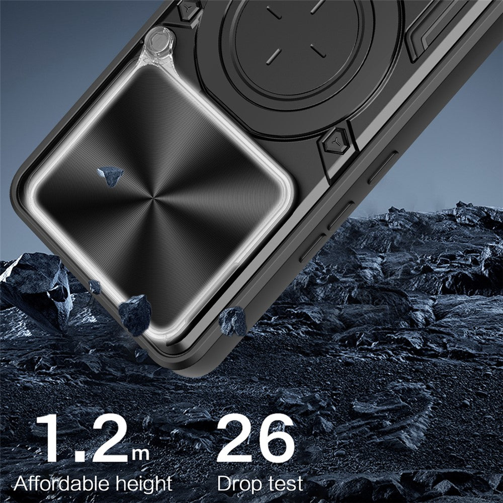 Case for Xiaomi Redmi Note 15 Pro 4G, Techsuit, CamGuard Pro, Black