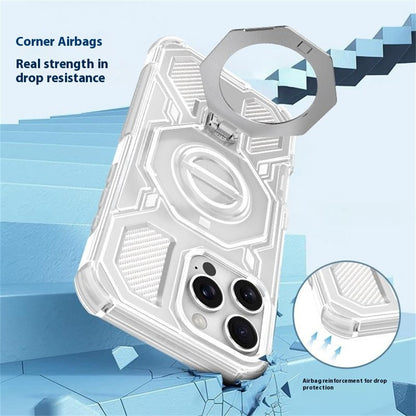 Case for Xiaomi Redmi Note 15 Pro 5G, Techsuit, Carbon Shield Pro, Smoky