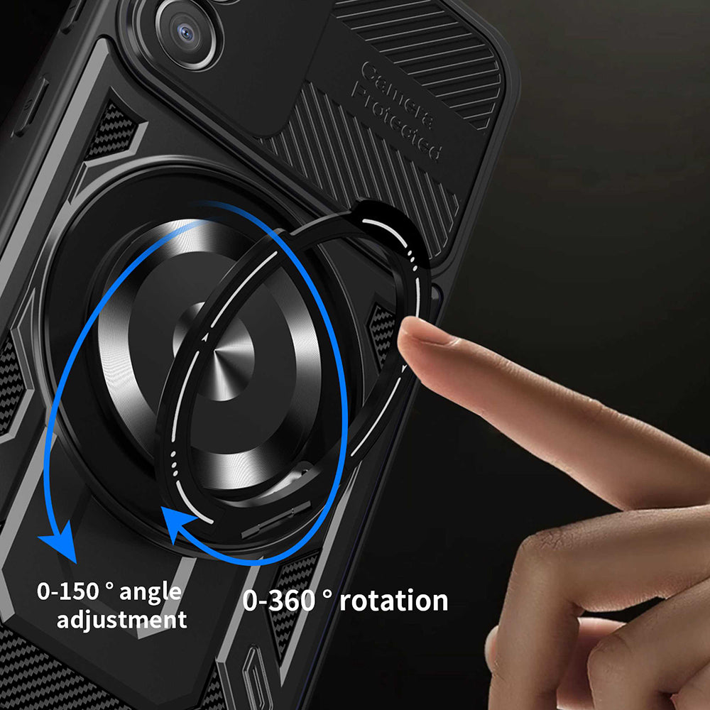 Case for Xiaomi Redmi Note 15 Pro 5G, Techsuit, RuggedCam, Gray