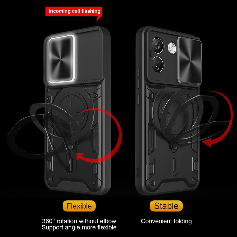 Case for Xiaomi Redmi Note 17 Pro Max, Techsuit, CamGuard Pro, Red