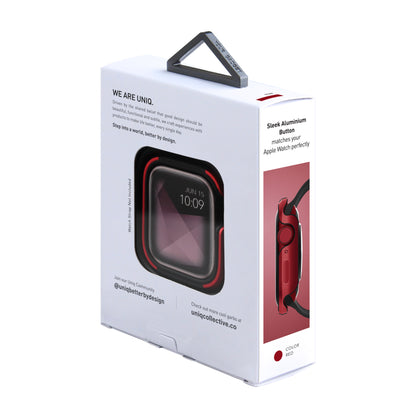 UNIQ Valencia Case for Apple Watch 40mm Series, Red