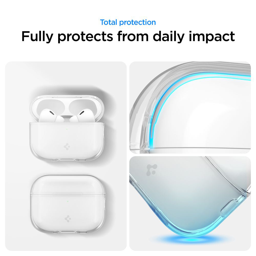 Spigen Liquid Crystal Case for Apple AirPods Pro 3, Transparent ACS10019