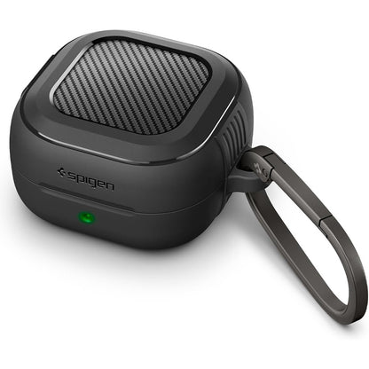 Spigen Rugged Armor Case for Samsung Galaxy Buds4 / Buds4 Pro, Matte Black ACS11200