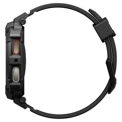 Spigen Rugged Armor Pro Case for Samsung Galaxy Watch8 44mm, Black ACS10007