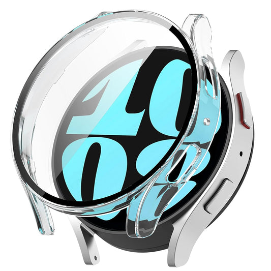Techsuit Defense360 Pro Case for Samsung Galaxy Watch6 44mm, Transparent