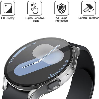 Techsuit Defense360 Pro Case for Samsung Galaxy Watch7 40mm, Transparent