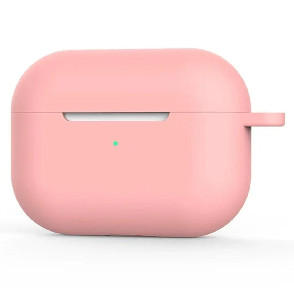 Techsuit Silicone Case for Apple AirPods 4, Dark Pink