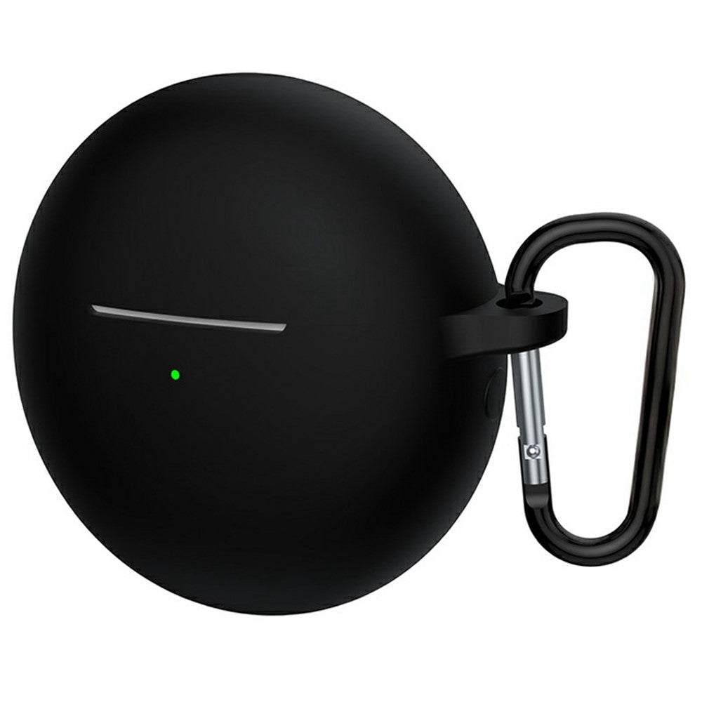 Techsuit Silicone Case for Huawei FreeBuds 7i, Black