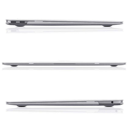 Techsuit UltraShell Case for Apple MacBook Air M2 13inch (2024) / Air M2 13inch (2022), Black