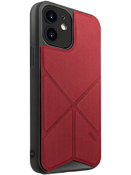 Case for Apple iPhone 12 mini, UNIQ, Transforma Rigor, Red