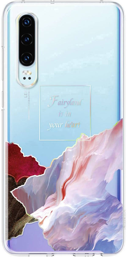 Case for Huawei P30, Floating Fairyland, Transparent 51993045