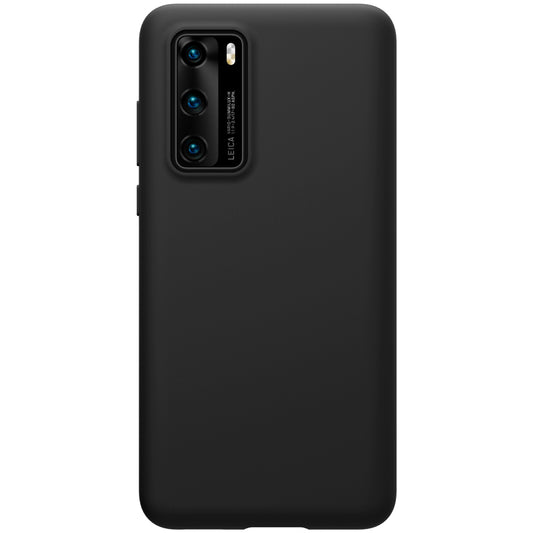 Case for Huawei P40, Nillkin, Flex Pure Liquid Silicone, Black