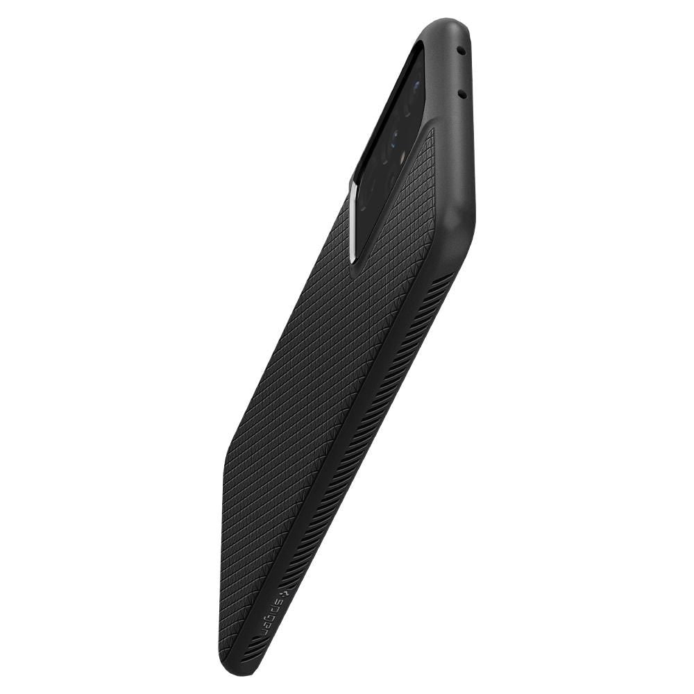 Case for Samsung Galaxy S21 Ultra 5G G998, Spigen, Liquid Air, Black SPN1456BLK