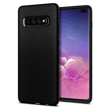 Case for Samsung Galaxy S10+ G975, Spigen, Liquid Air, Black 606CS25764