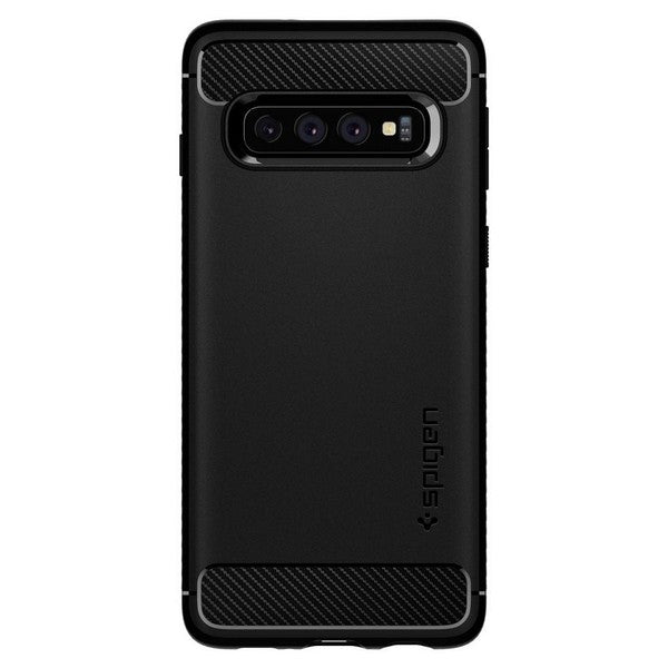 Case for Samsung Galaxy S10 G973, Spigen, Rugged Armor, Black 605CS25800