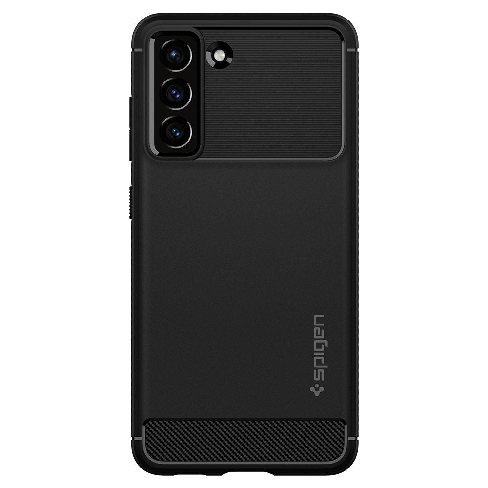 Case for Samsung Galaxy S21 FE 5G G990, Spigen, Rugged Armor, Black ACS03049