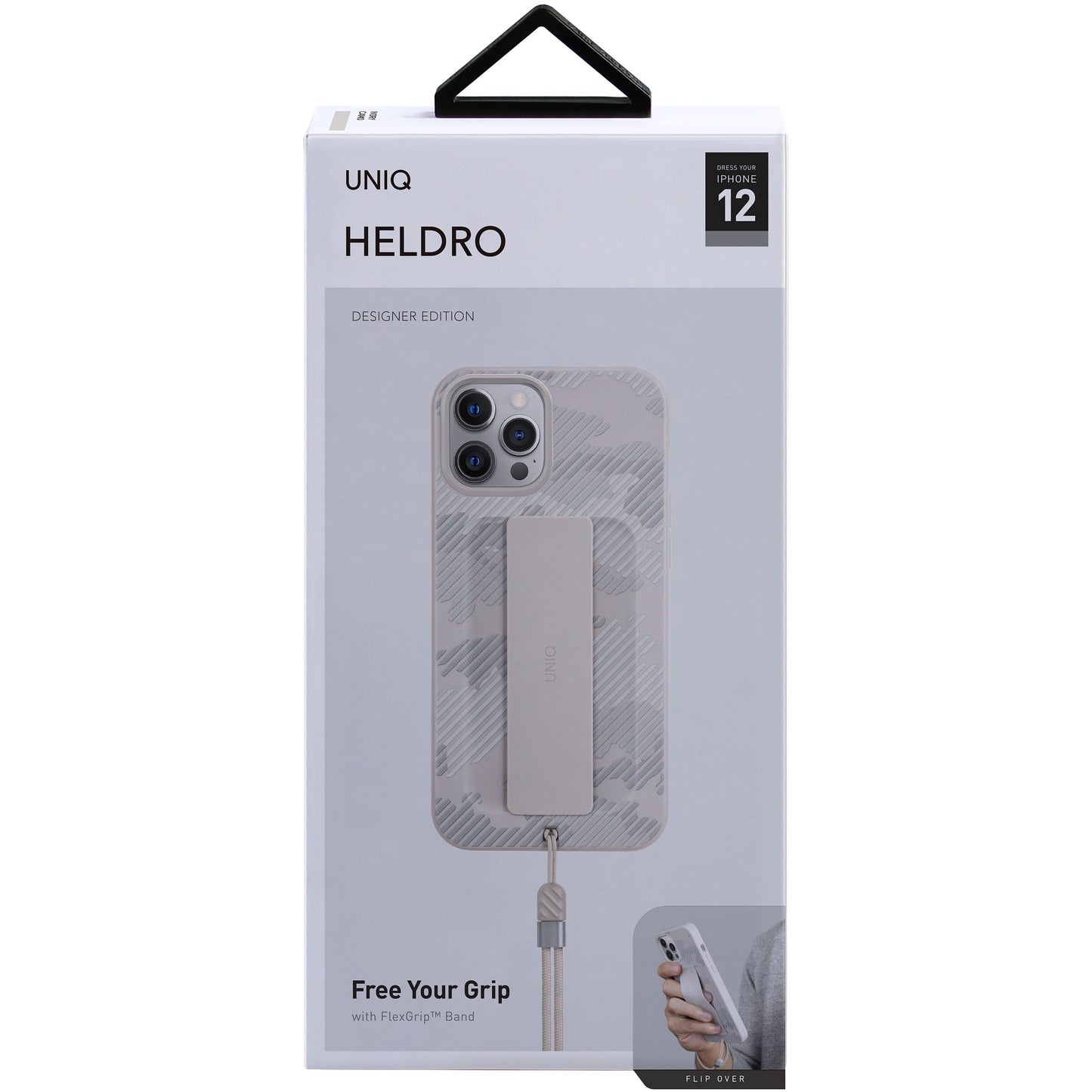 Case for Apple iPhone 12 Pro Max, UNIQ, Heldro DE, White