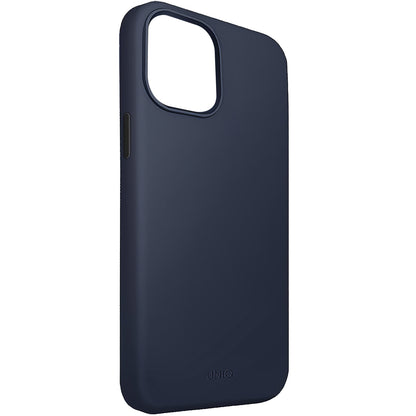 Case for Apple iPhone 12 mini, UNIQ, Lino, Navy Blue