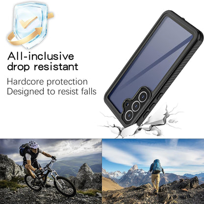 Waterproof Case for Samsung Galaxy S25 FE, ShellBox, Black