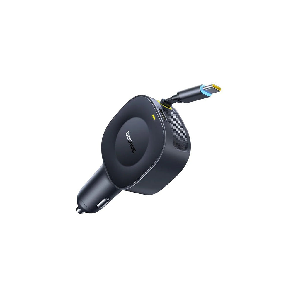 Baseus PrimeTrip VR2 Car Charger with USB-C Cable, 30W, 3A, 1 x USB-C, Black C0206400