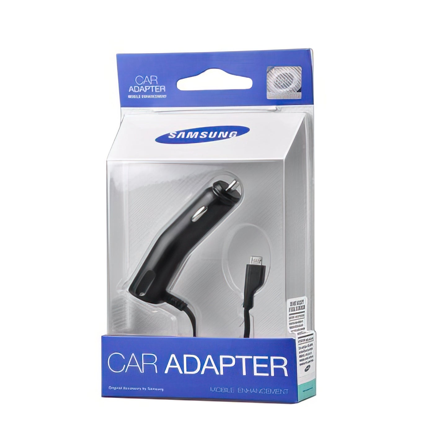 Samsung MicroUSB Car Charger, 3.5W, 0.7A, Black, Resealed ACADU10CBECSTD