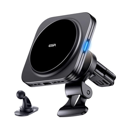 ESR HaloLock Vent Wireless Car Charger, 15W, 1.67A, Black