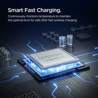 Spigen Essential Wireless Car Charger, 25W, 1.67A, Black