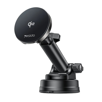 Yesido DS30 Wireless Car Charger, 15W, 1.67A, Black