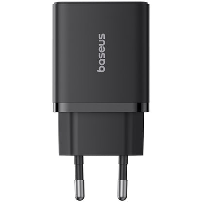 Baseus Cube Network Charger, 30W, 3A, 1 x USB-C - 2 x USB-A, Black P10111402113-00