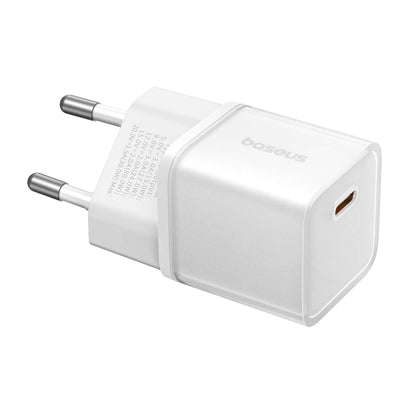 Baseus GaN5S Network Charger, 20W, 3A, 1 x USB-C, White P10162503213-00