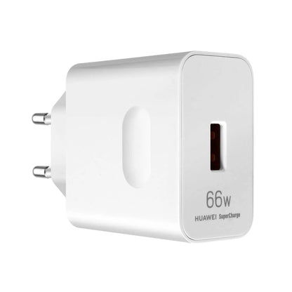 Network Charger With USB-C Cable Huawei HW-110600E02, 66W, 6A, 1 x USB-A, White 02221773