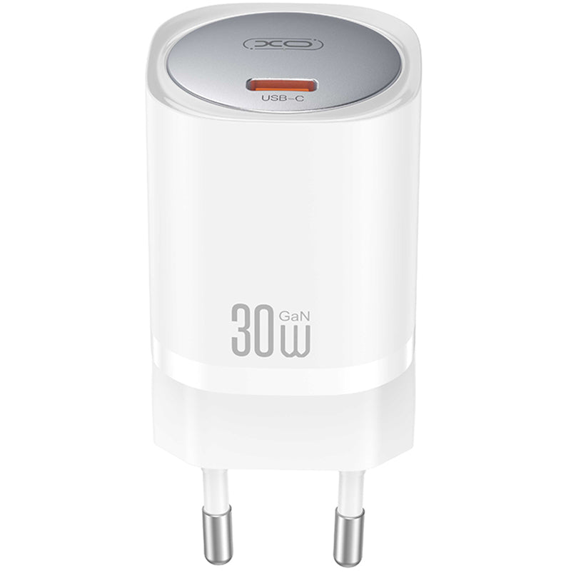 XO Design CE20 USB-C Cable Charger, 30W, 3A, 1 x USB-C, White