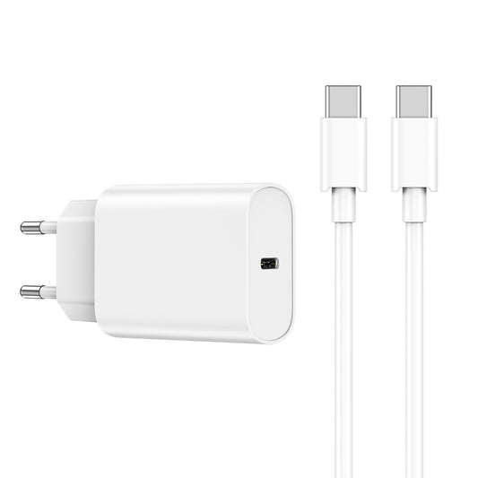 WiWu Wi-U001, 20W, 3A, 1 x USB-C, White 