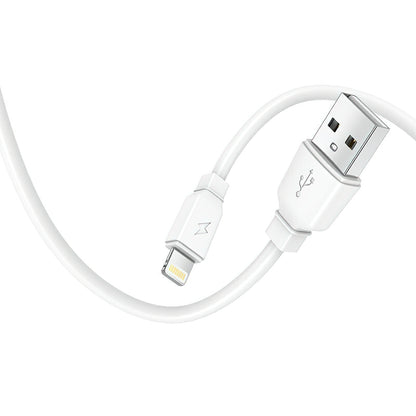 Prestico F9S Network Charger with Lightning Cable, 12W, 2.4A, 1 x USB-A, White