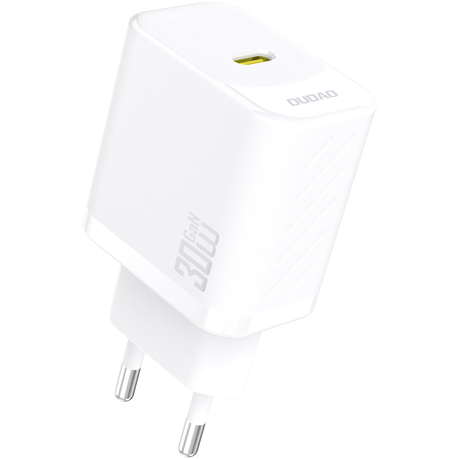 Dudao A27P Network Charger, 30W, 3A, 1 x USB-C, White