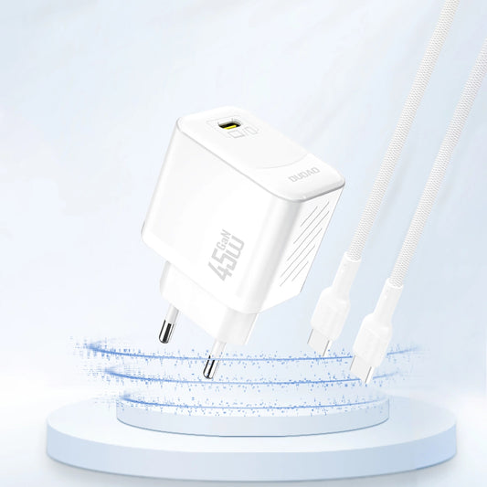 Dudao A28 Network Charger, 45W, 3A, 1 x USB-C, White