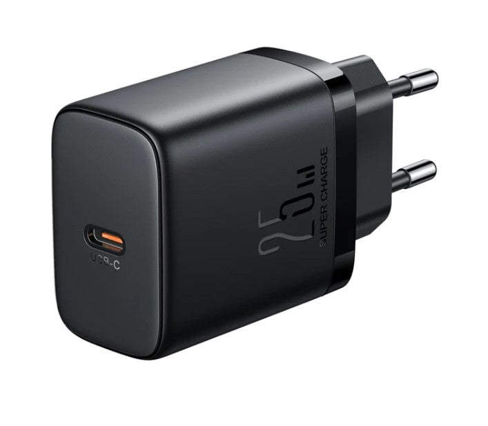 Joyroom JR-TCF11 Wall Charger, 25W, 3A, 1 x USB-C, Black