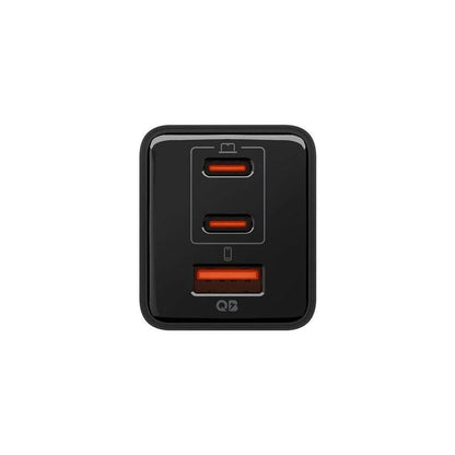 Spigen EE473EU Essential Network Charger, 47W, 3A, 1 x USB-A - 2 x USB-C, Black ACH09465